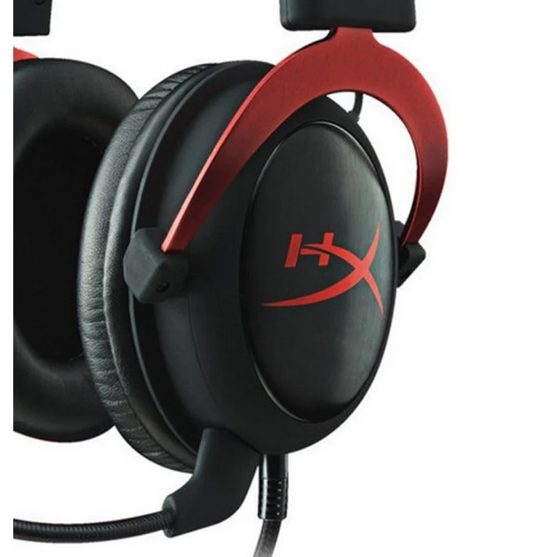 Detalle 1 de HyperX Cloud II Auriculares Gaming Rojo