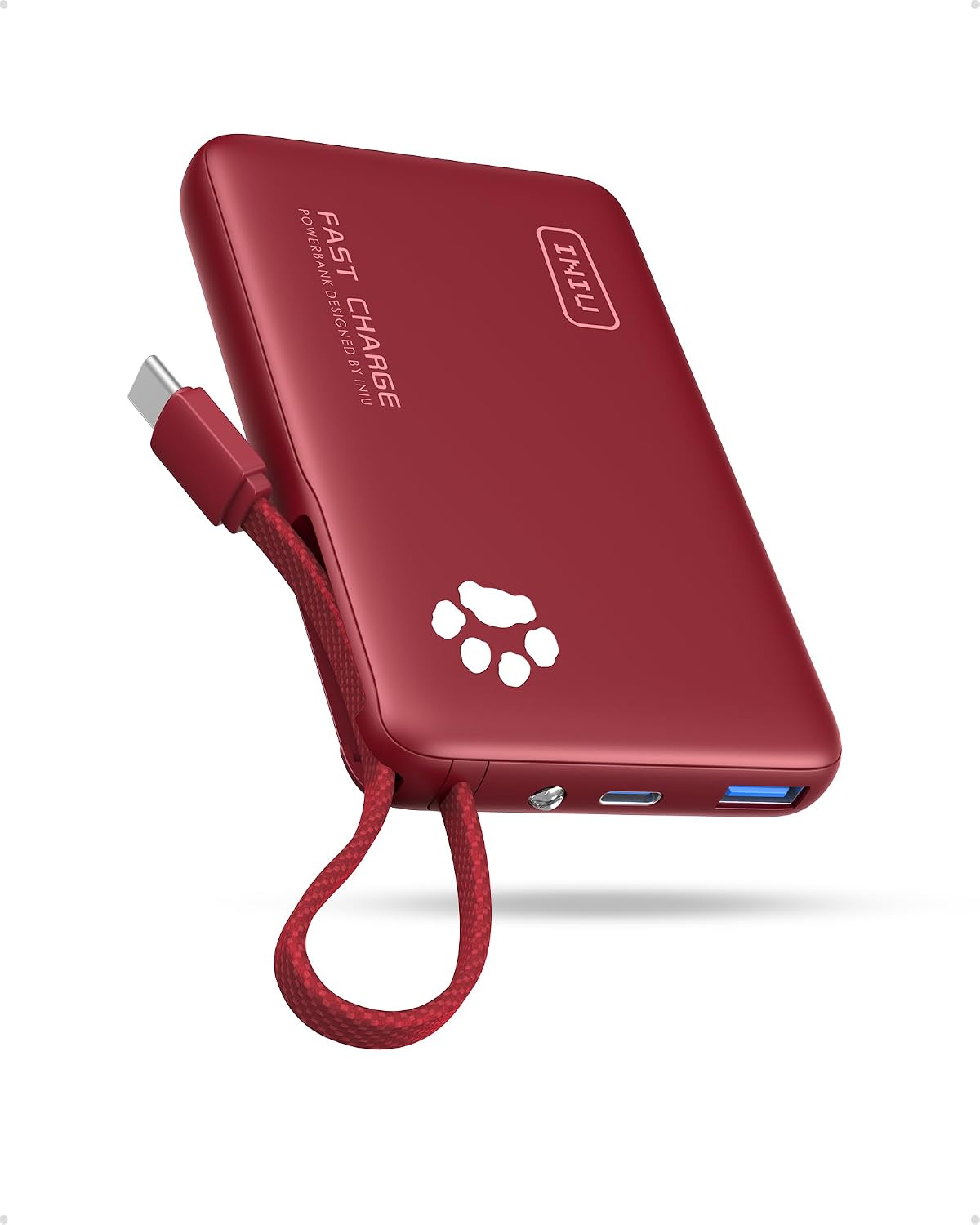 Detalle de INIU Power Bank sottile 10000mAh 20W