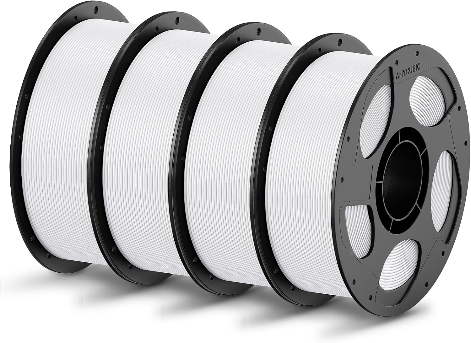 Imagen de ANYCUBIC PLA Filament 1.75mm (4 Pack, 1kg Each) – Intelligent Identification, Dimensional Accuracy ±0.02mm en OfertitasTOP