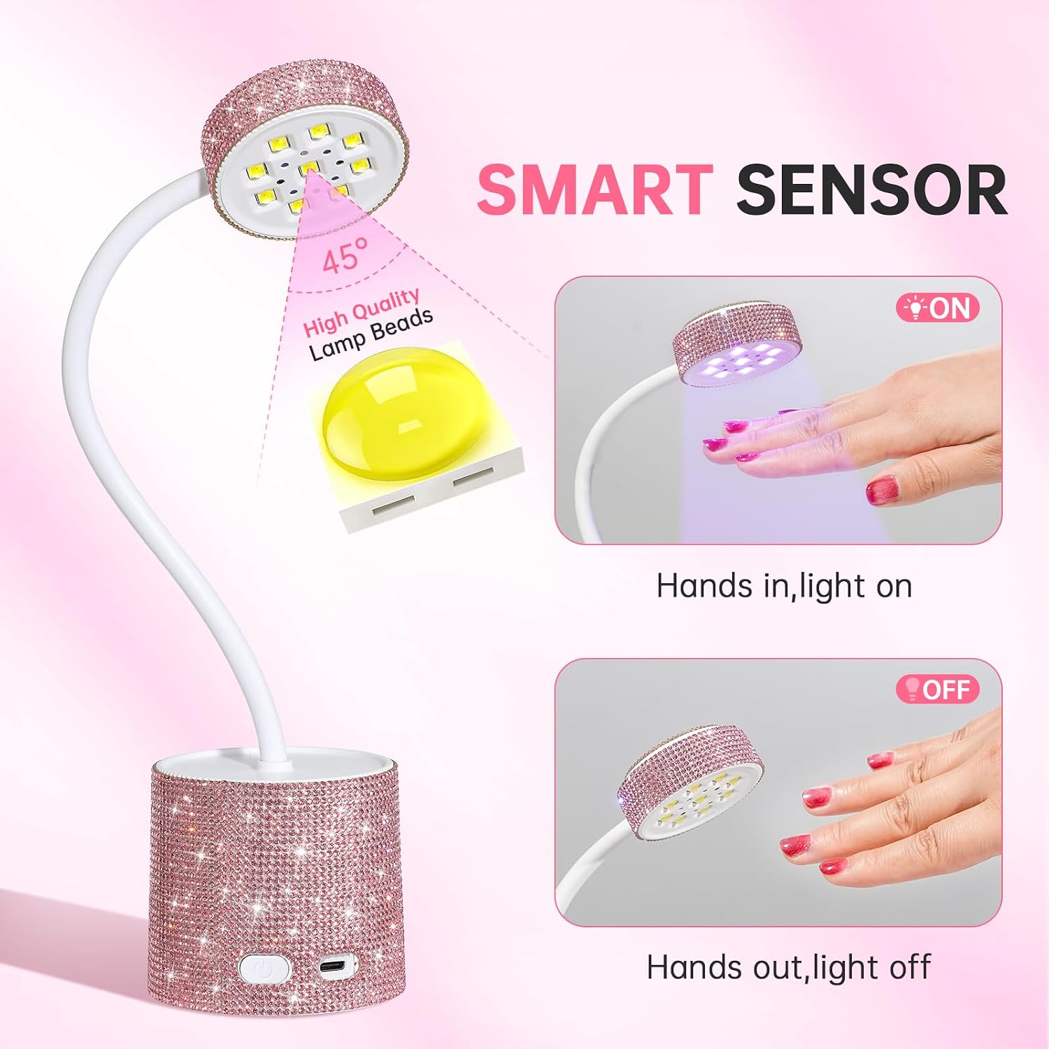 Detalle de Christine Shelly UV LED Nail Lamp 27W