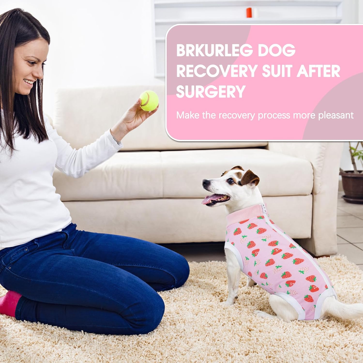 Thumbnail 6 de BRKURLEG Dog Recovery Suit XL