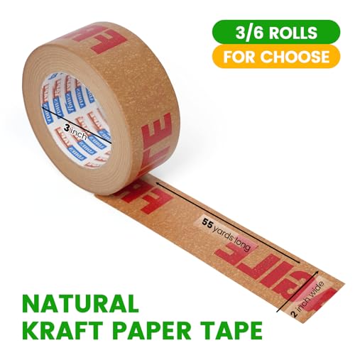 Detalle 2 de ADHES TAPE Cinta kraft imprimible 50 mm