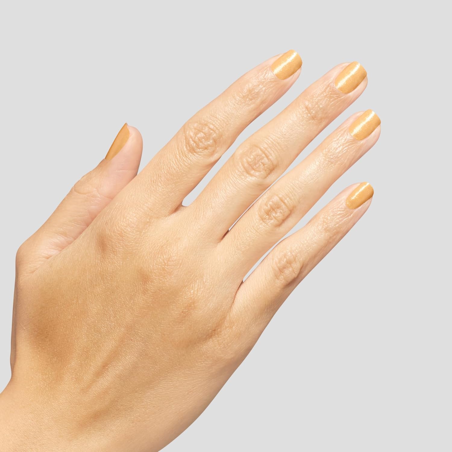 Detalle de OPI Nail Lacquer OPI'm Dreaming Collection – Nagellack Orange Schimmernd, schnelltrocknend (15 ml)