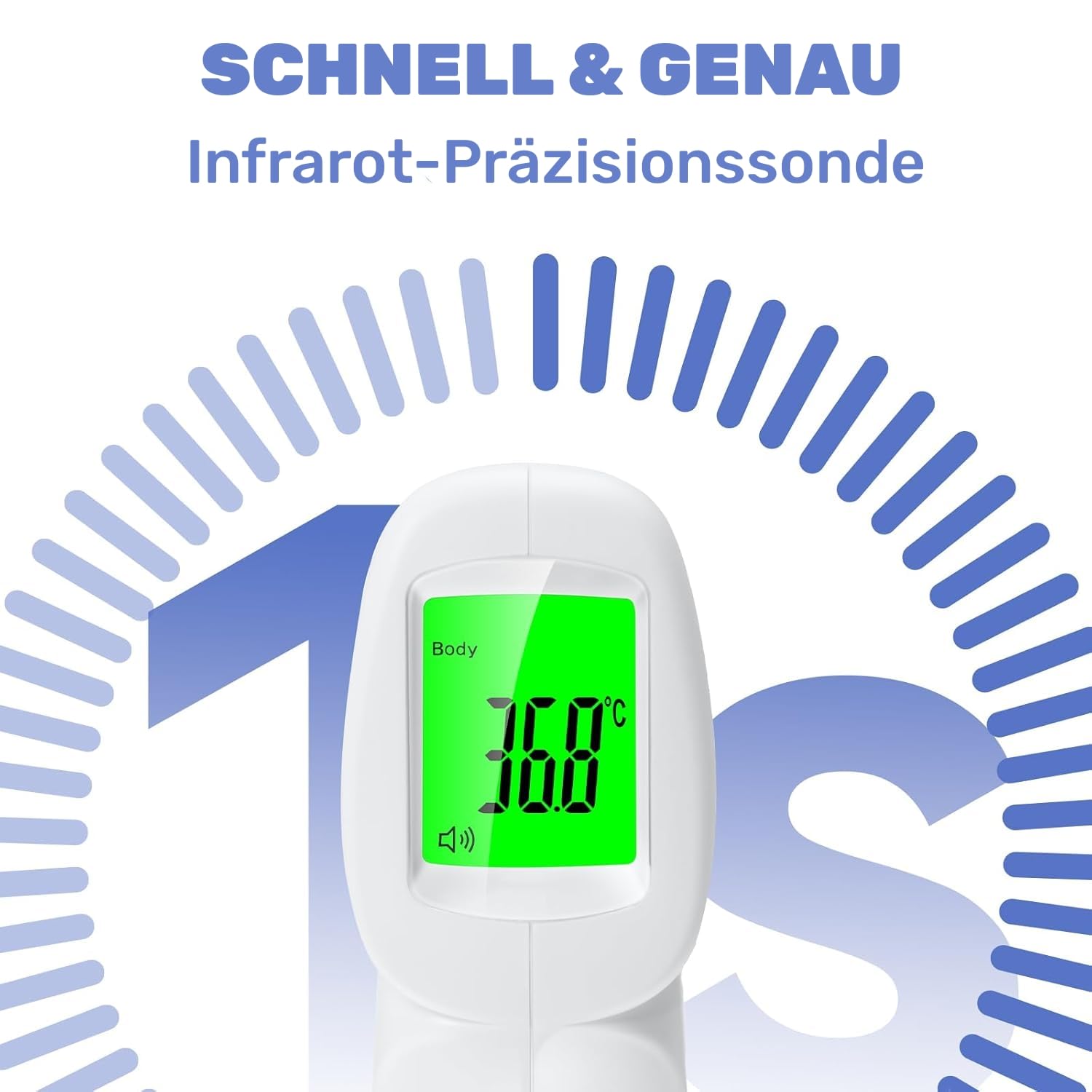 Thumbnail 6 de Berrcom 1 second non contact thermometer