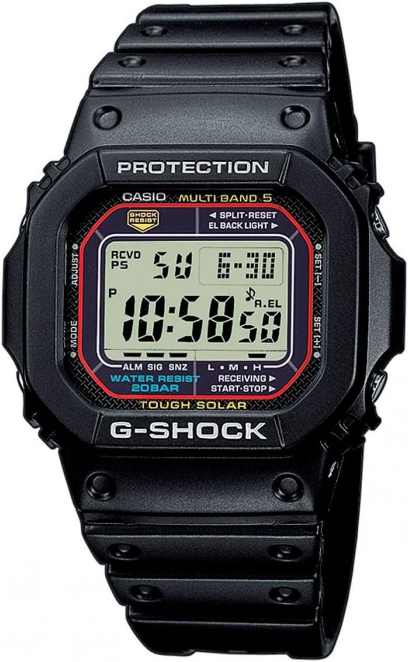 Detalle de Casio G-Shock GW-M5610U-1ER Classic Multifunction LCD Black Strap Wristwatch