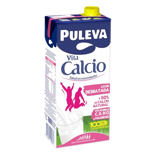 Detalle de Puleva Calcio Leche Desnatada Pack 6 x 1Lt