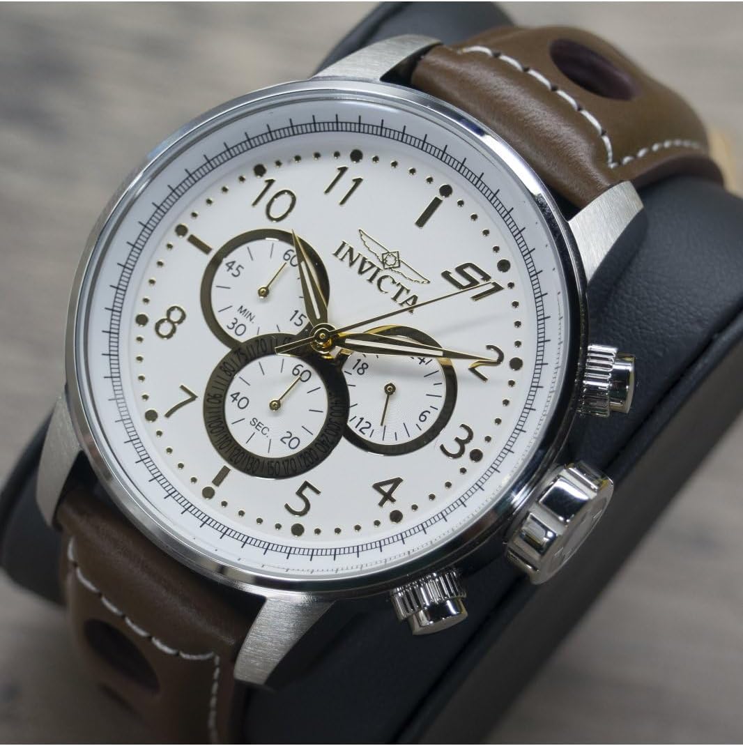Detalle de Invicta S1 Rally Stainless Steel Men's Quartz Watch, 48mm