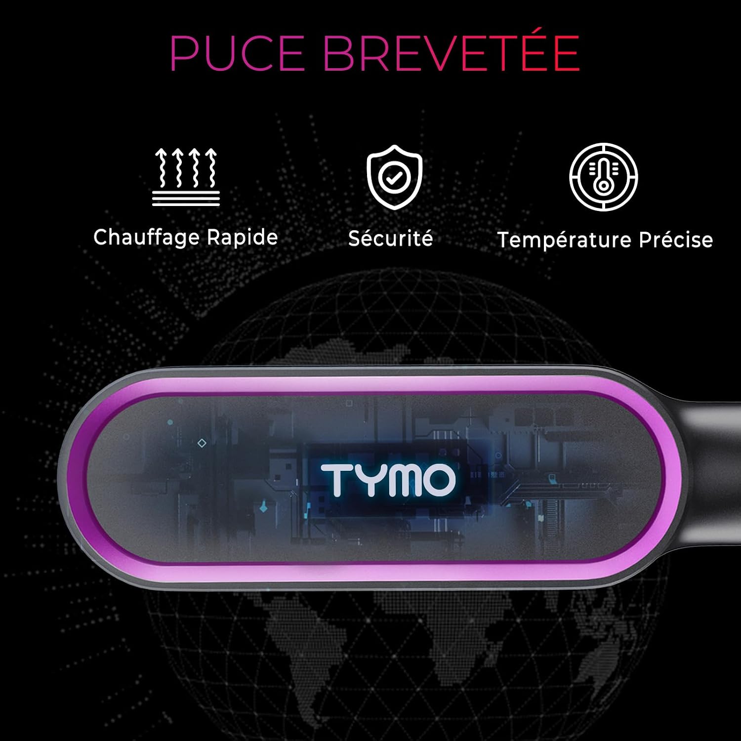 Thumbnail 6 de TYMO RING brosse lissante 210°C 💇♀