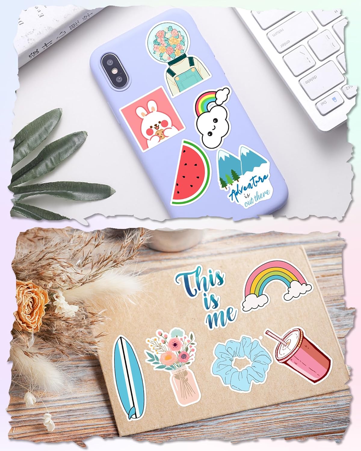 Thumbnail 3 de Greingways Sticker Pack 300 Water Bottle Stickers 🎨