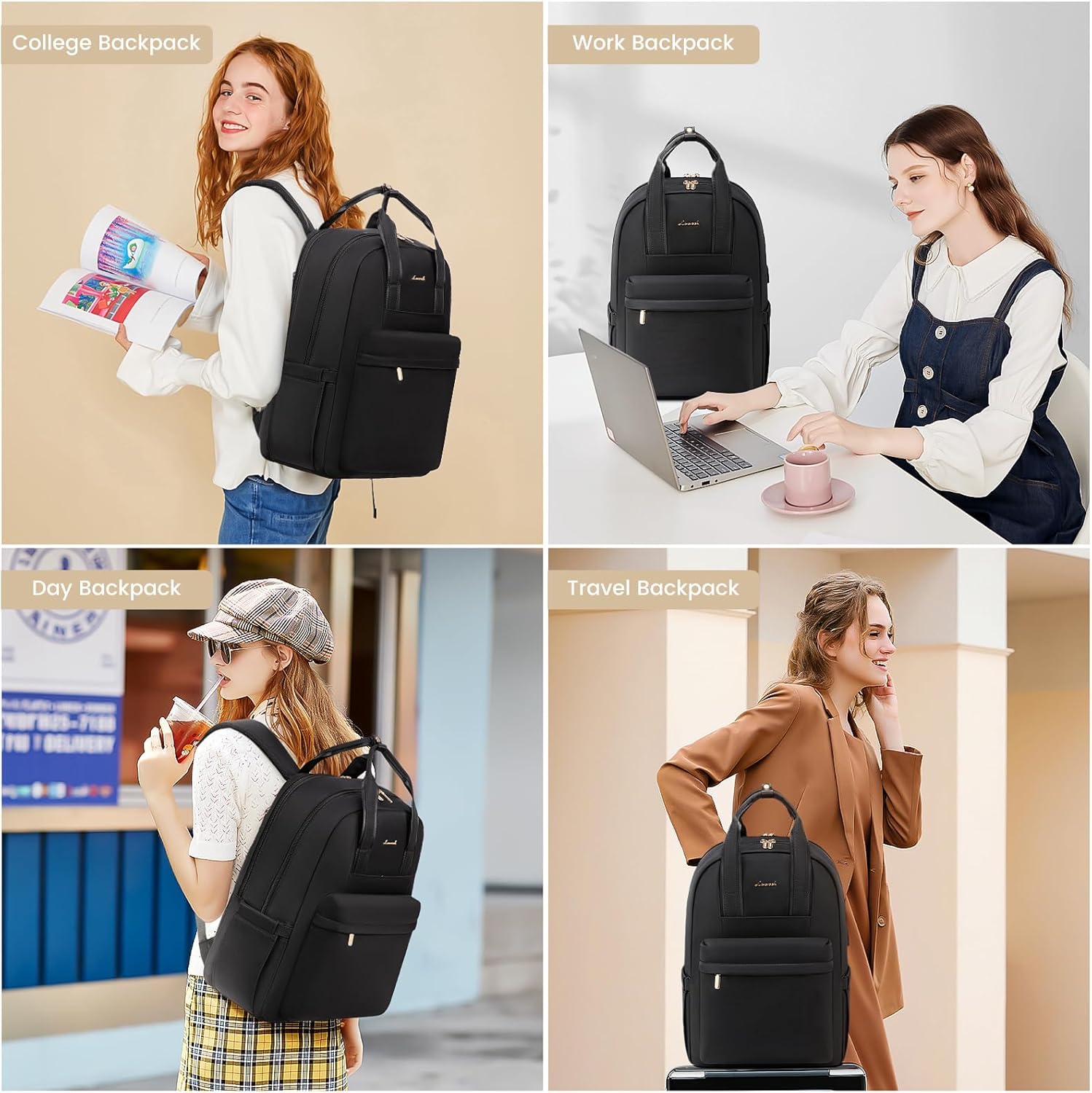 Thumbnail 5 de LOVEVOOK 15.6 inch laptop backpack