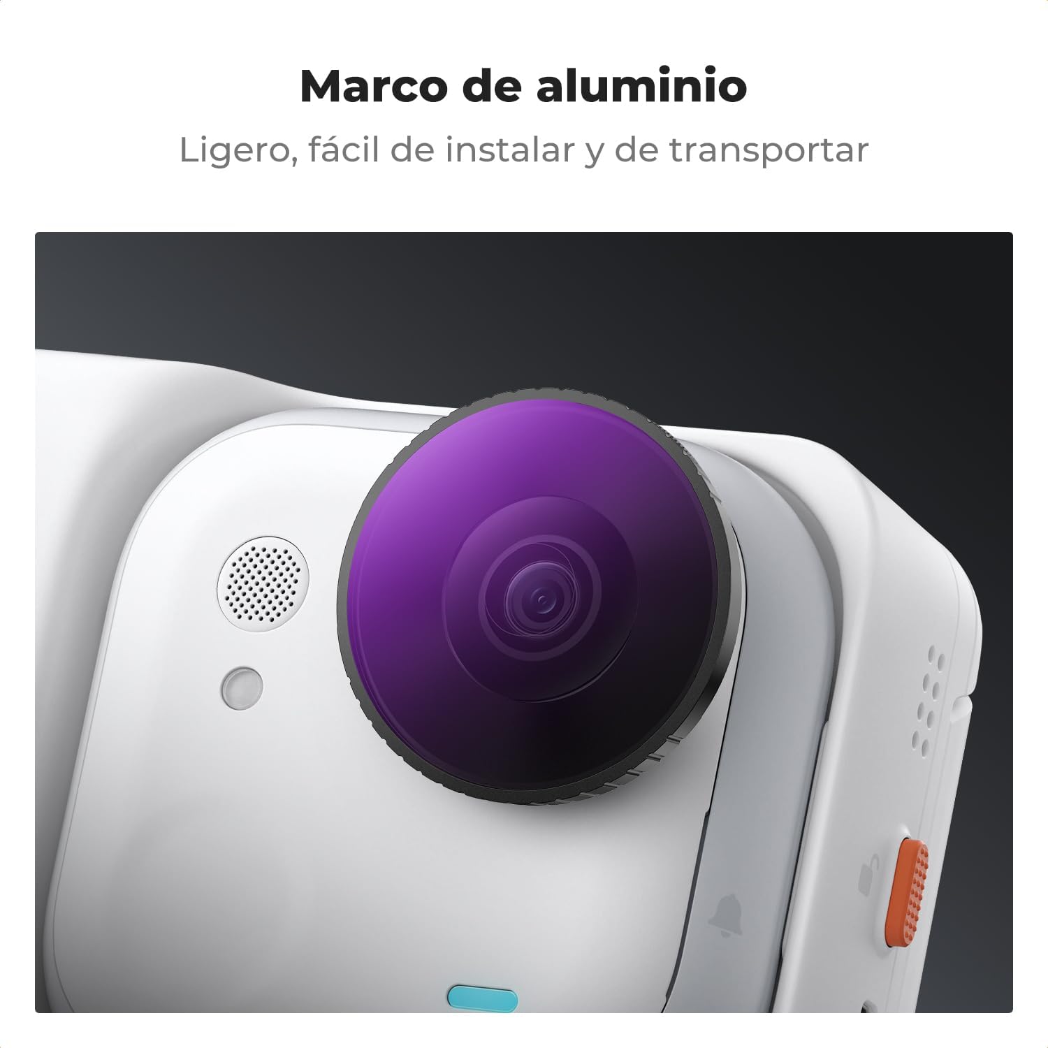 Thumbnail 6 de K&F CONCEPT Kit de filtros compatible Insta360 Go Ultra ND8