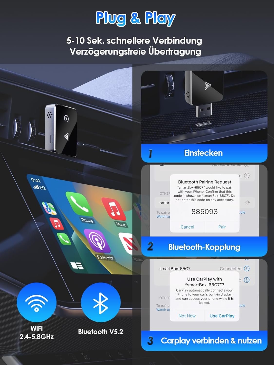 Detalle 2 de PARPAT Wireless Adapter 56 g