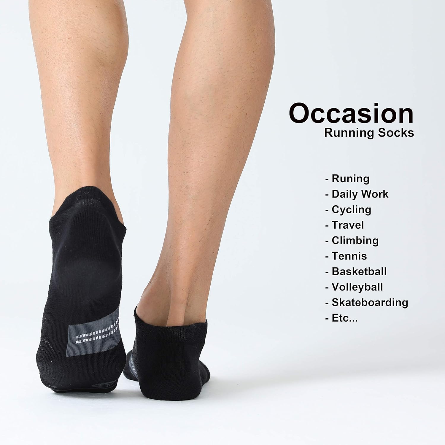 Thumbnail 5 de CS CELERSPORT Men's Running Ankle Socks 6-pack