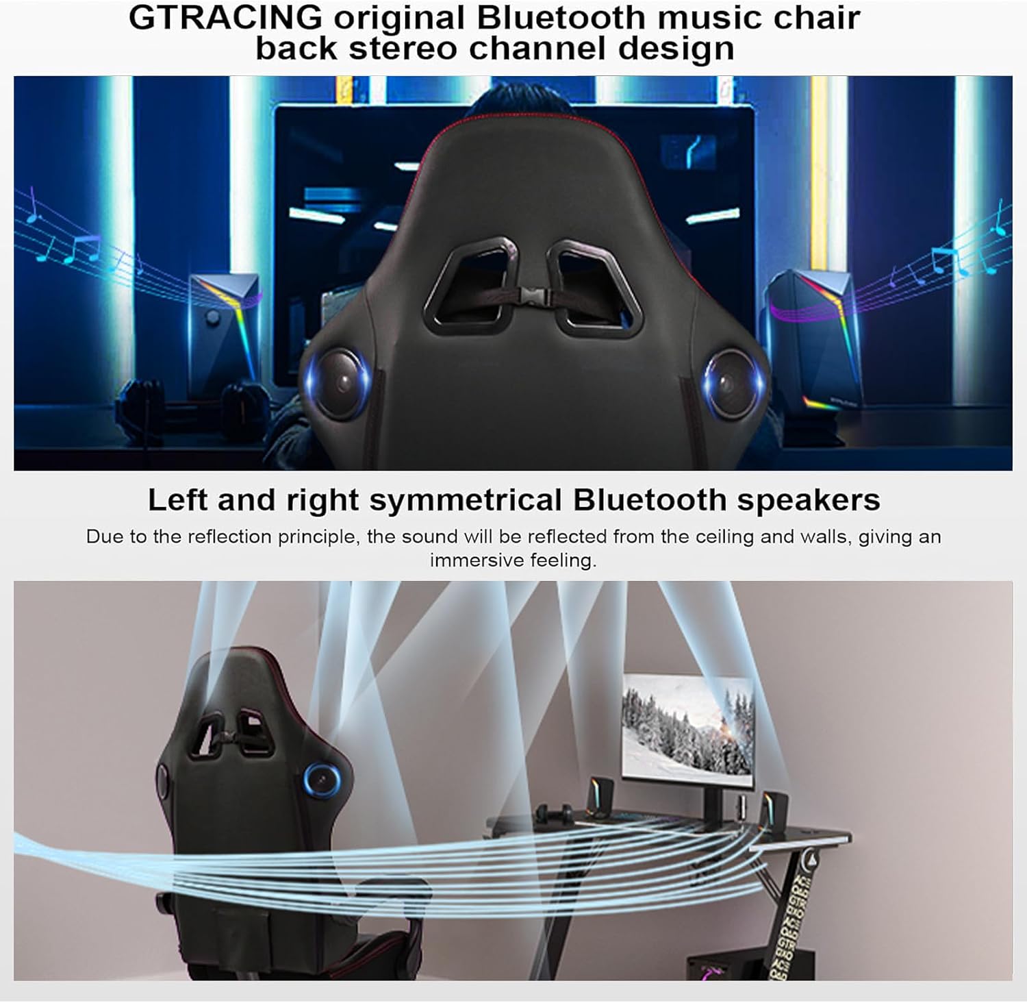 Thumbnail 6 de GTPLAYER Silla Gaming Ergonómica con Reposapiés 300 kg