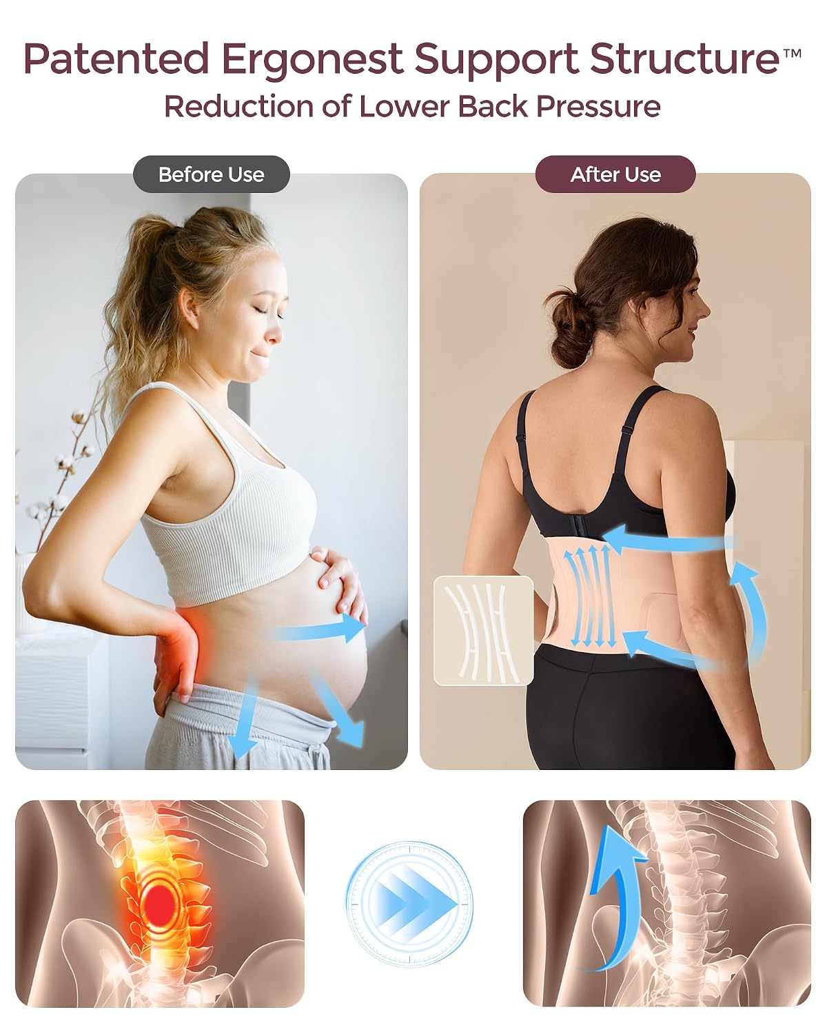 Detalle de momcozy Pregnancy Belly Band