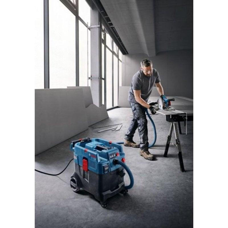 Detalle de Bosch GAS 12-40 MA Professional: aspiradora cilíndrica 1200 W para seco y húmedo, 40 L
