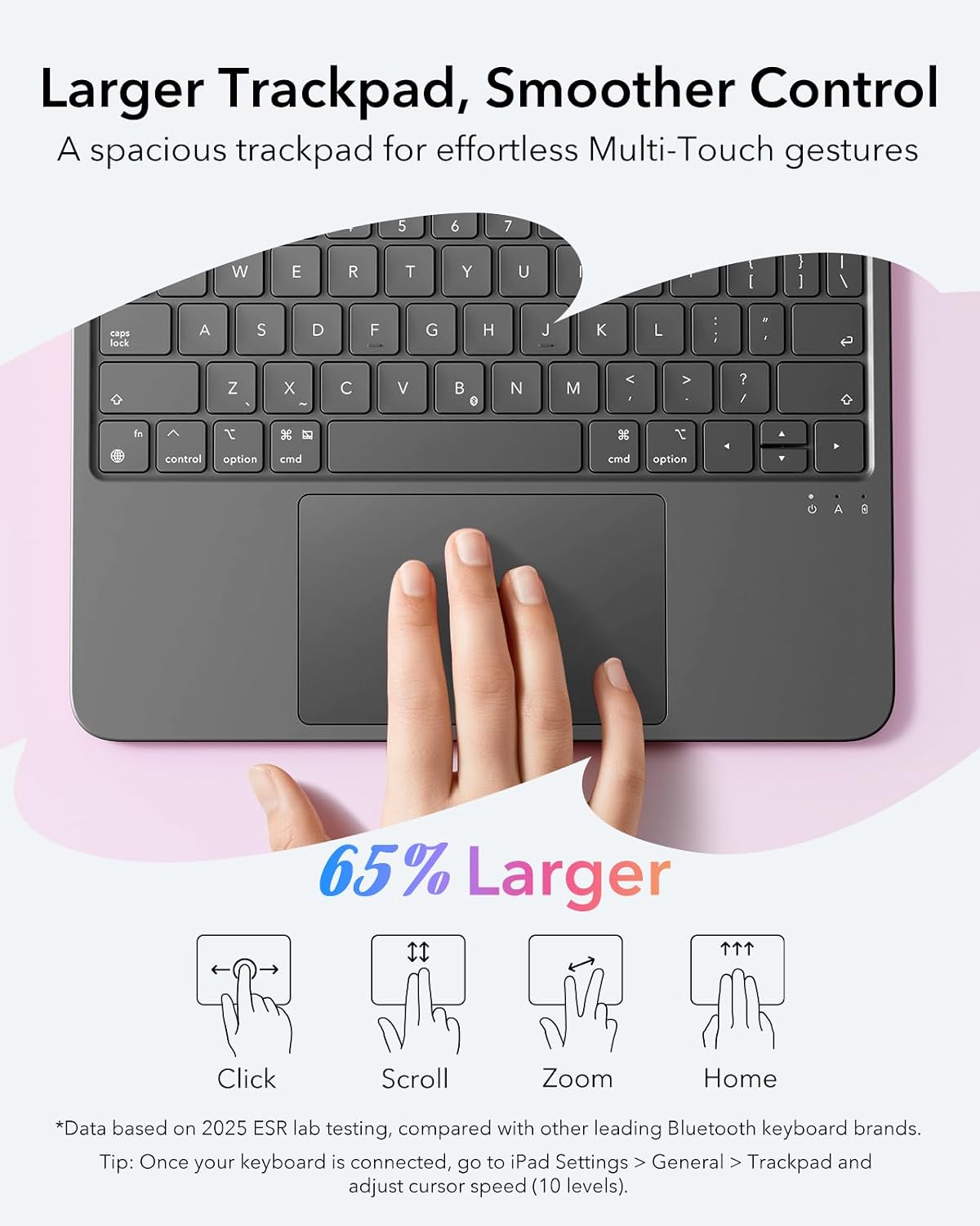 Thumbnail 5 de ESR iPad Air 11 M3/M2 Keyboard Case