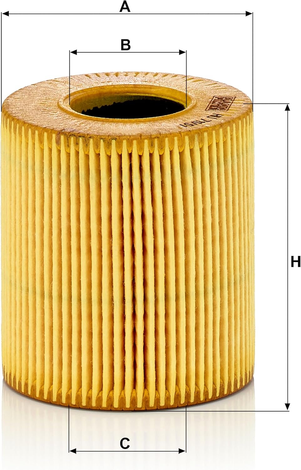 Thumbnail 2 de MANN-FILTER HU 711/51 X Oil Filter for Cars and Transporters
