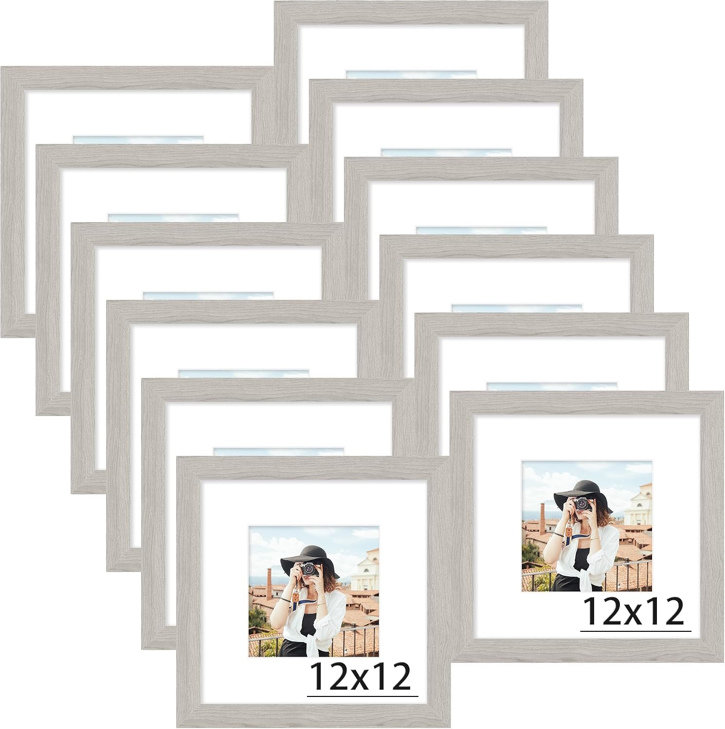Detalle de Picrit 12x12 picture frame set of 12