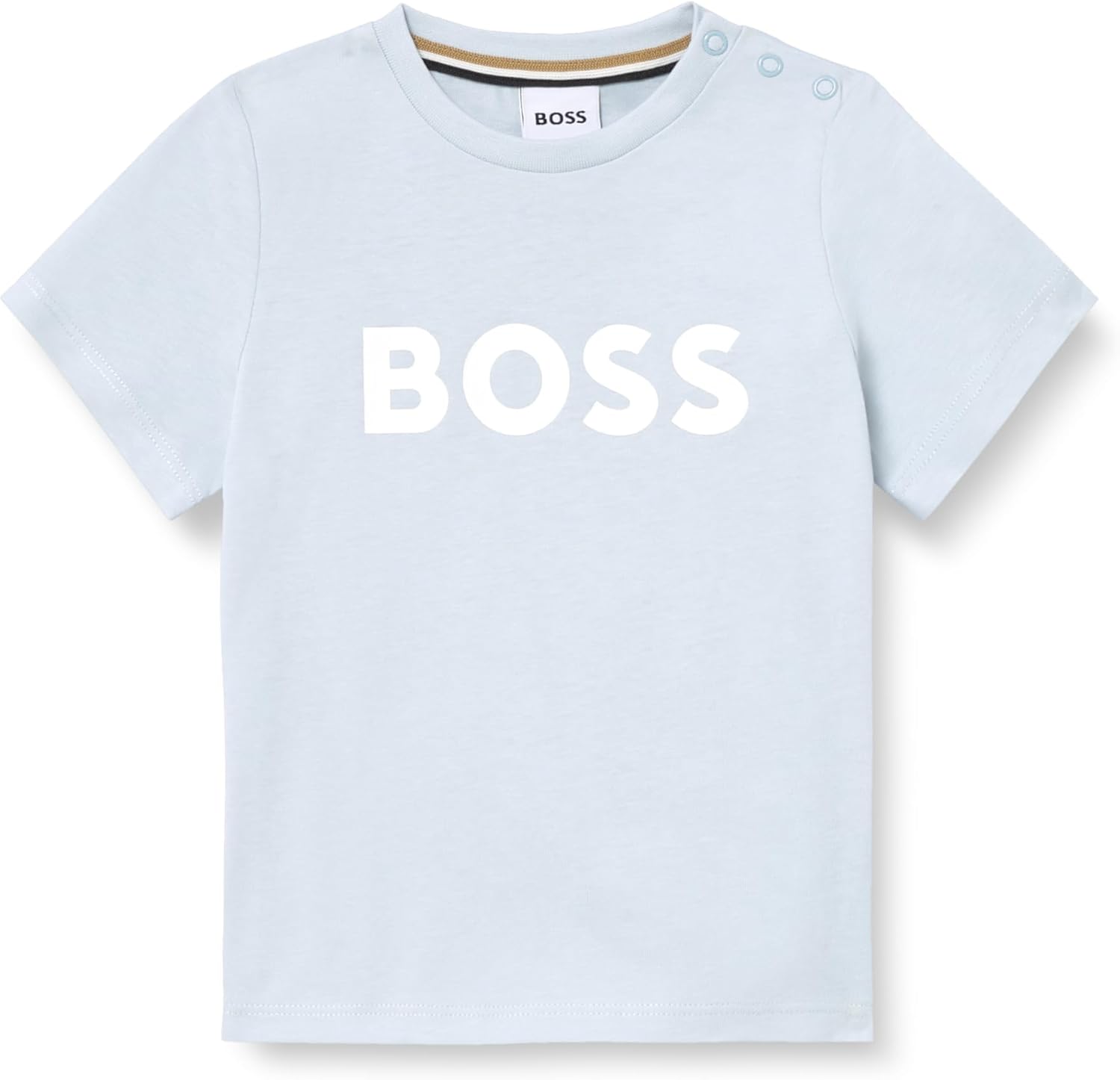 Thumbnail 3 de T-shirt manches longues bébé garçon BOSS J52712 en jersey de coton