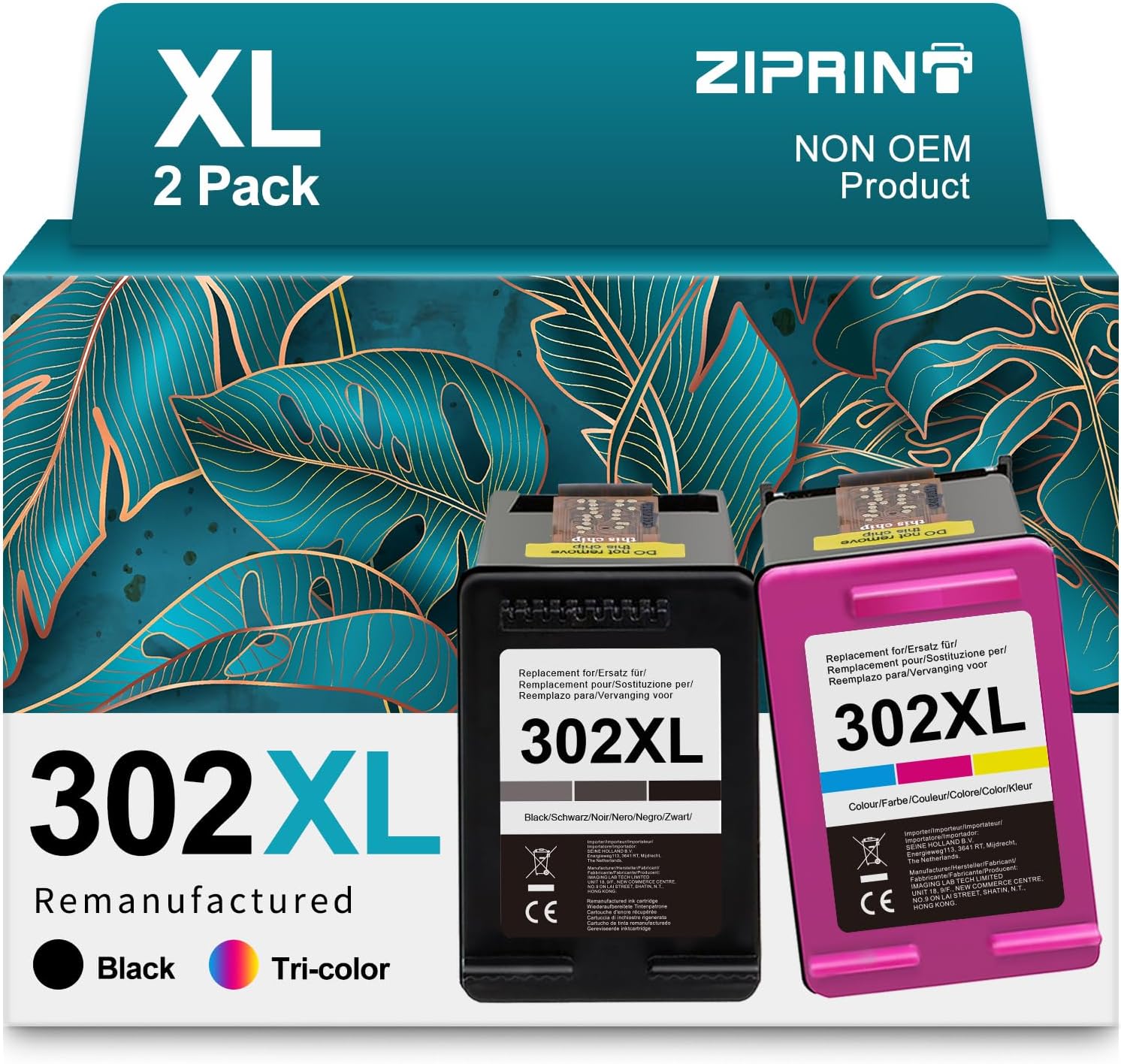 ZIPRINT 302 XL Patronen Multipack (2er) 🖨