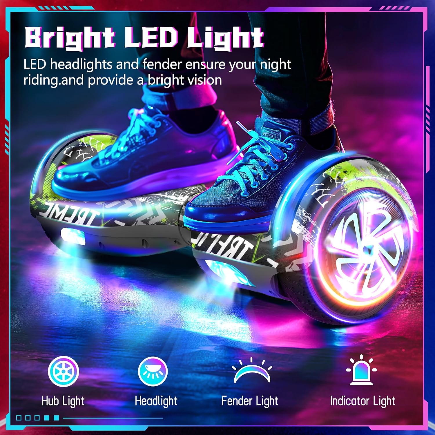Thumbnail 2 de SISIGAD Self-balancing Hoverboard