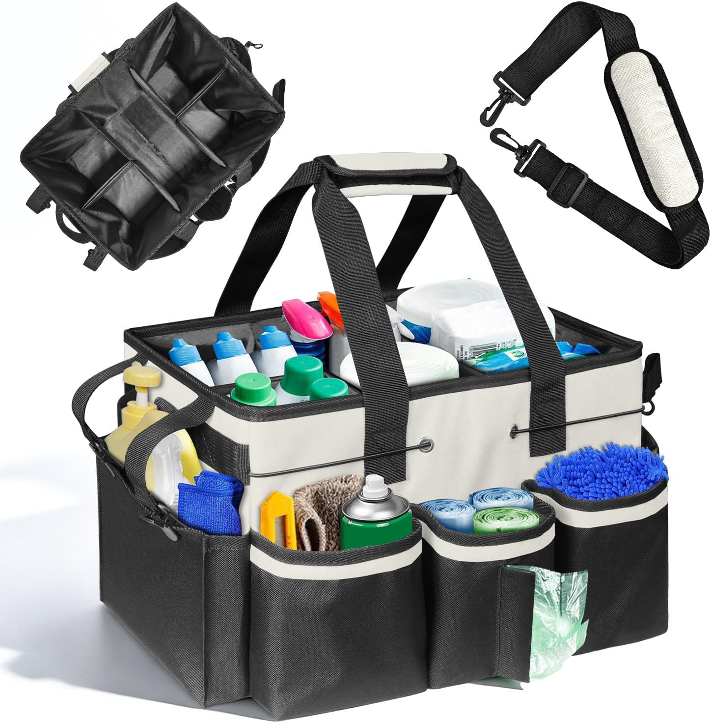 Detalle de BOHEMIABY Cleaning Caddy Bag 900D Fabric