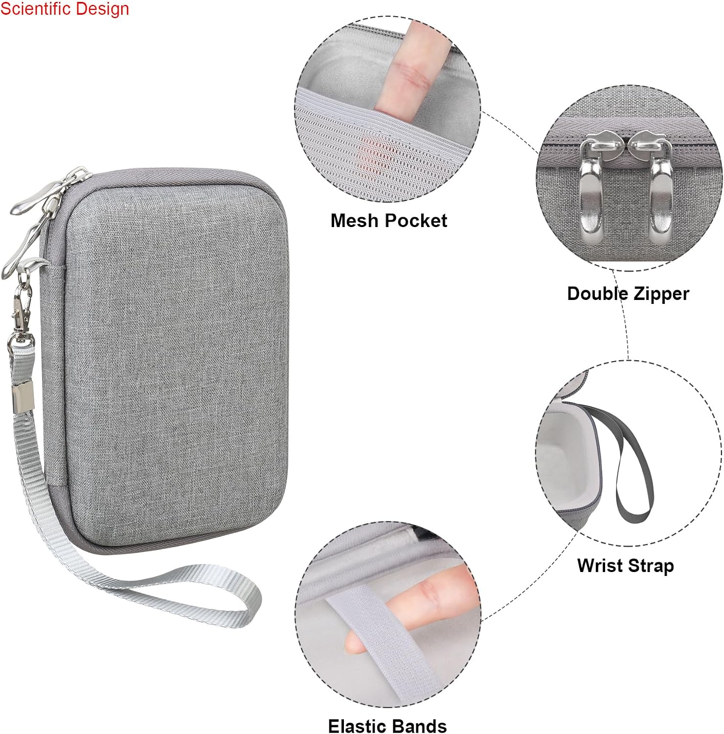 Thumbnail 3 de Elonbo Camera Carrying Case for Instax Mini EVO