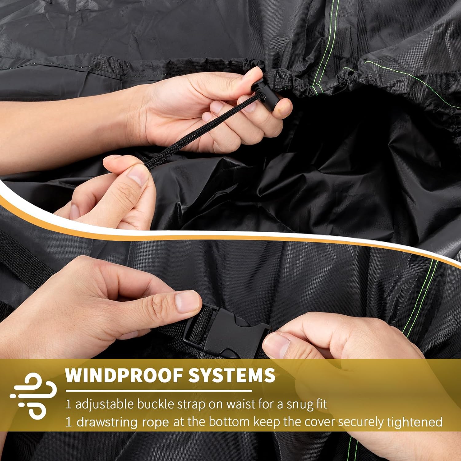 Thumbnail 3 de BEEWAY Garden Parasol Cover 205cm ☂
