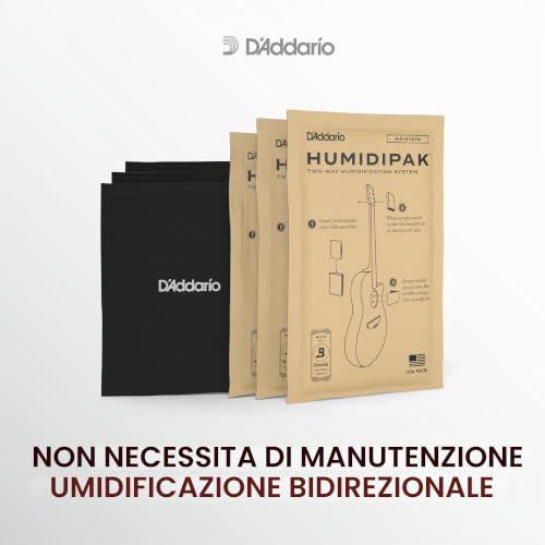 Thumbnail 1 de D'Addario Humidipak Chitarra Maintain: sistema bilaterale di controllo umidità (3 buste)