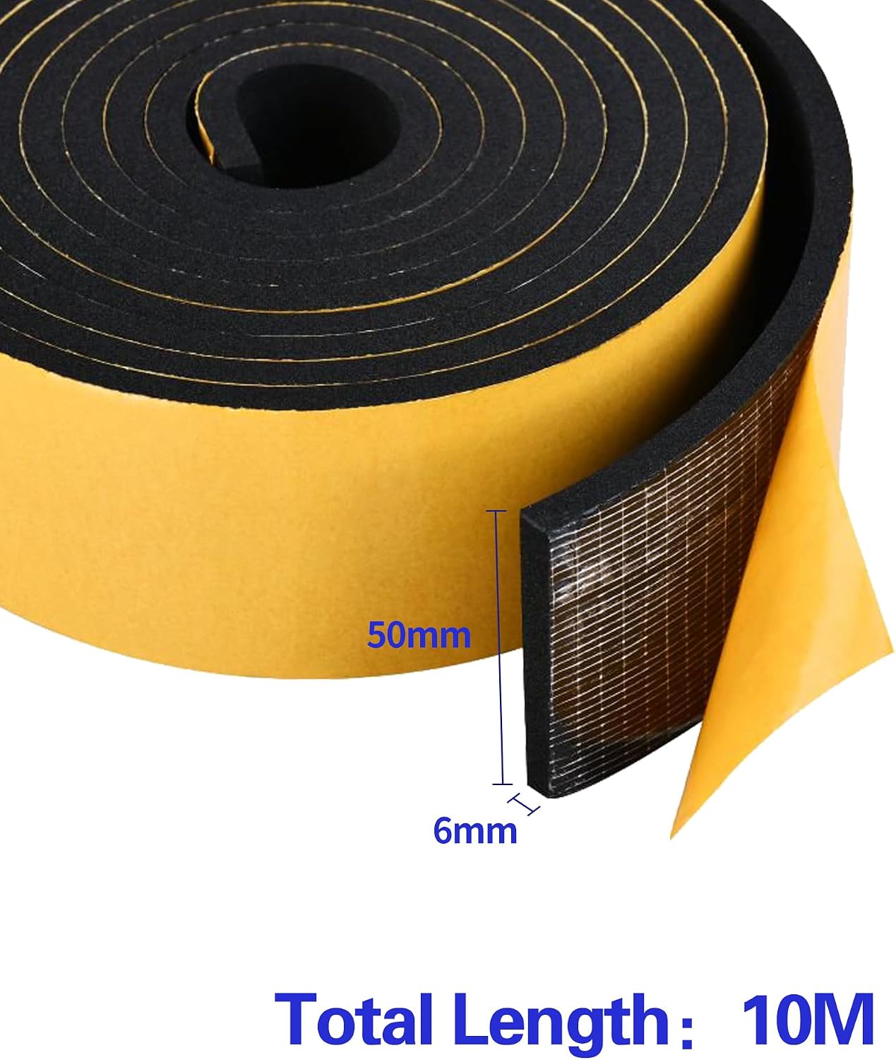 Detalle 2 de Foam Rubber Tape 50mm x 10m 6mm
