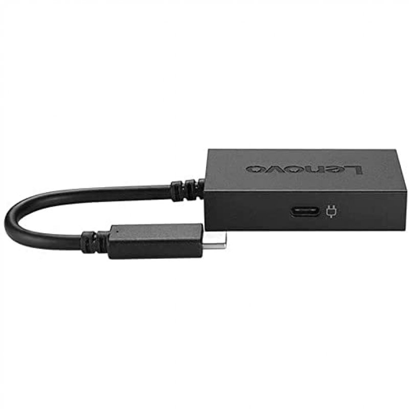 Detalle 2 de Lenovo Adaptador USB-C a VGA: carga y conexión a pantalla VGA para ThinkPad X1 y similares