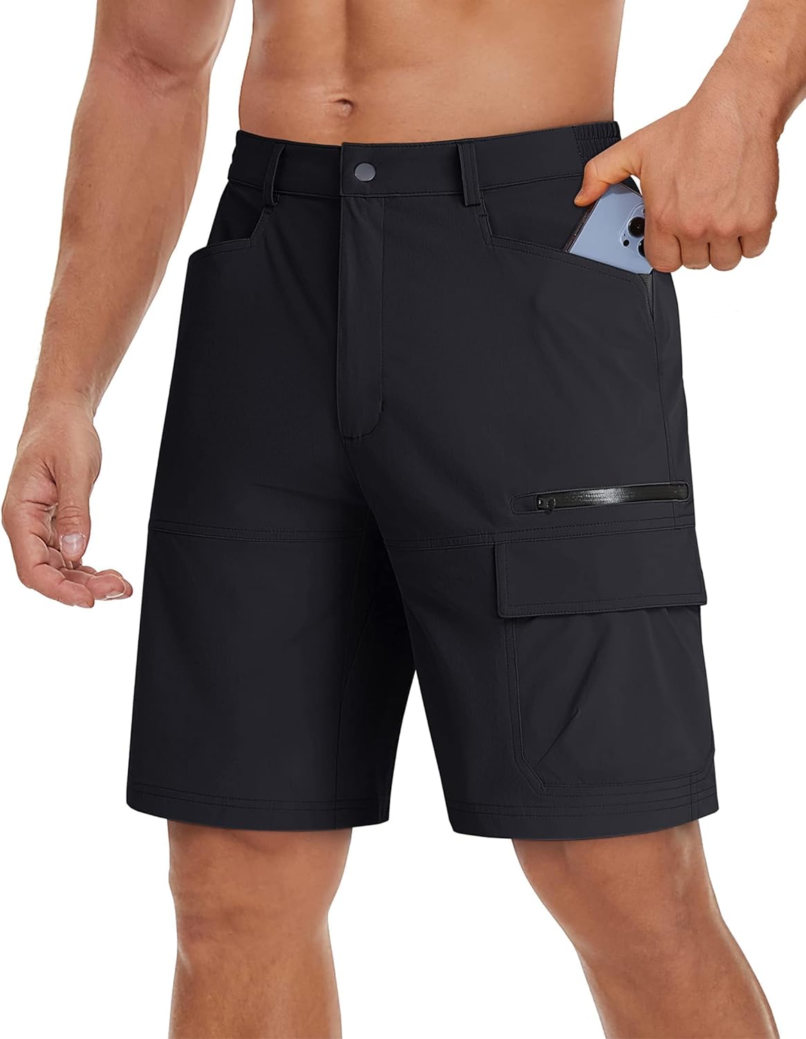 Thumbnail 1 de TACVASEN Men's Cargo Shorts: Lightweight Quick Dry for Outdoors