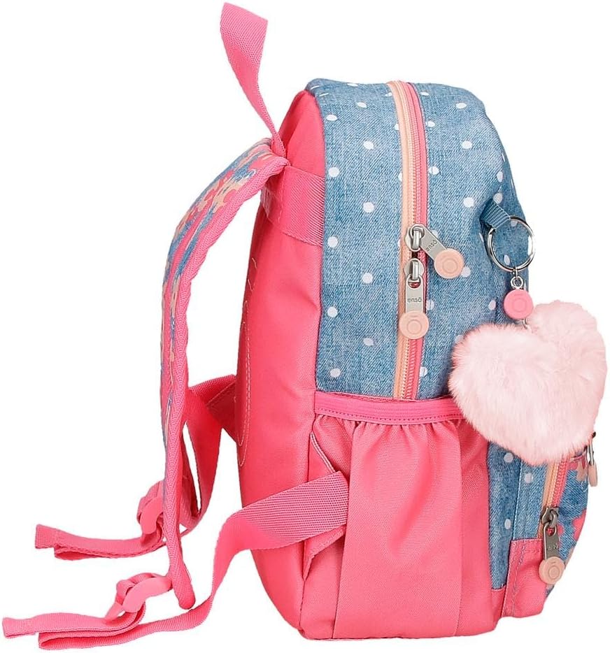 Thumbnail 1 de Enso Little Dreams zaino bimba e ragazza rosa 23x28x10 cm