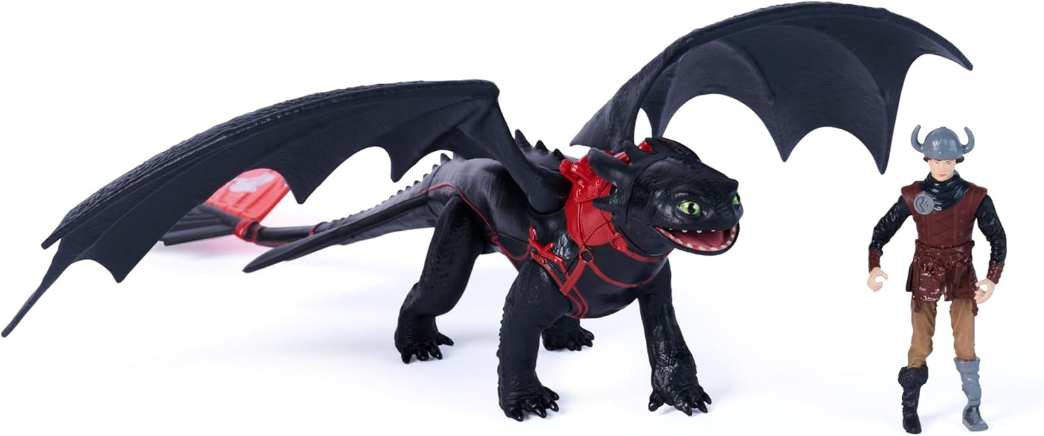 Detalle de Dreamworks Dragons Figure DrgnVkngToothlessHiccup S2V2
