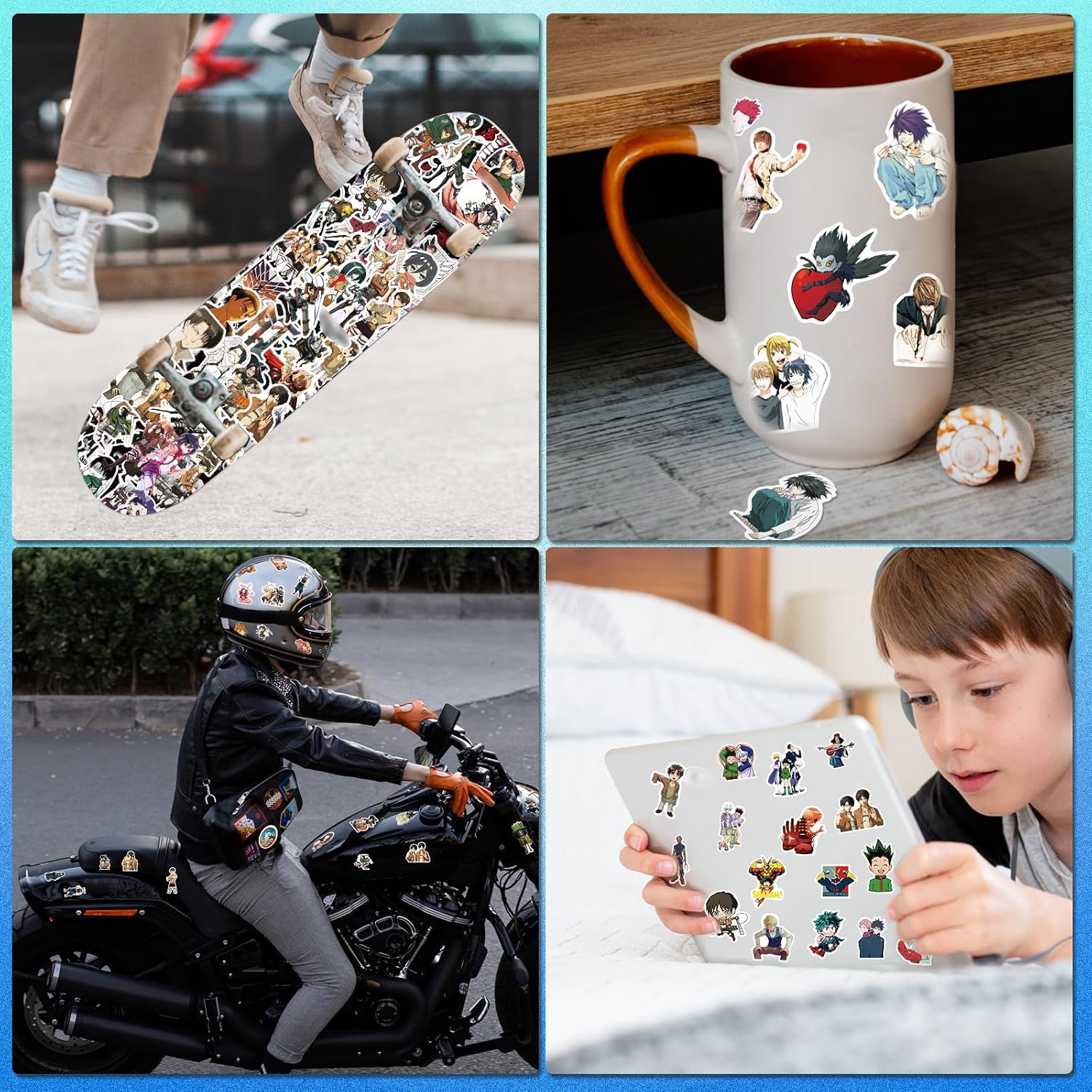 Thumbnail 3 de Arme Large Anime Stickers 600Pcs