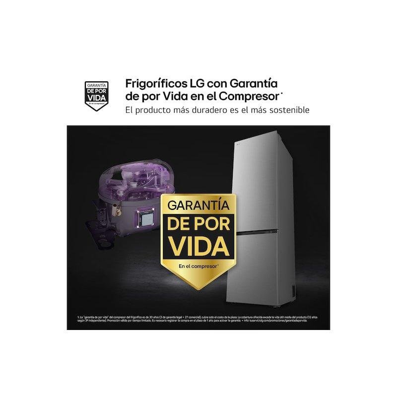Detalle de Frigorífico combi LG GB-BS322BPY: 322 L, Total No Frost, DoorCooling+ y WiFi en negro