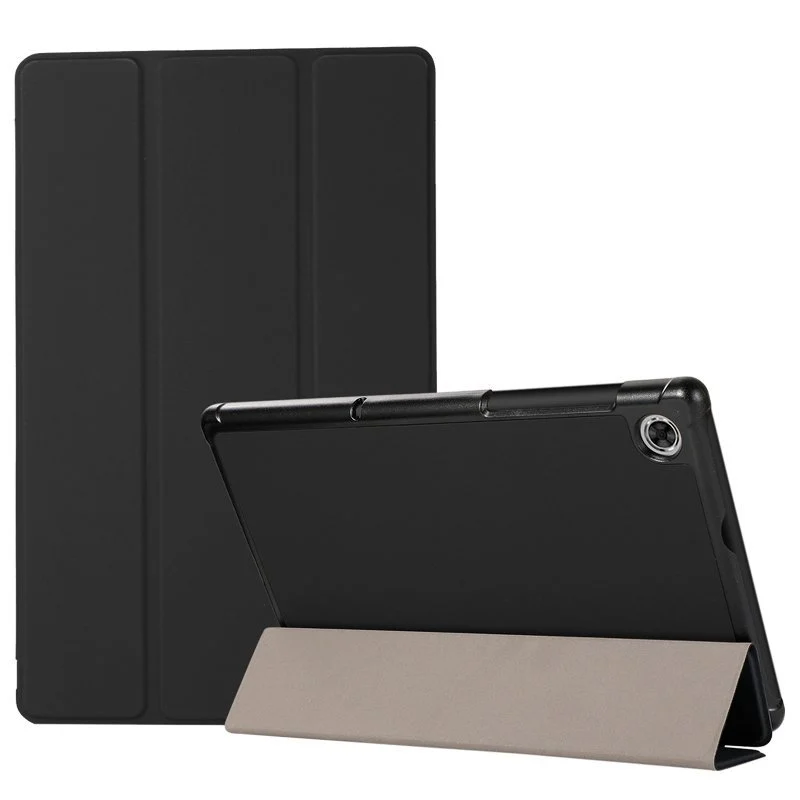 Detalle de Cool Funda de Polipiel Liso Negra para Lenovo Tab M10 HD 2ª Gen (TB-X306) 10.1