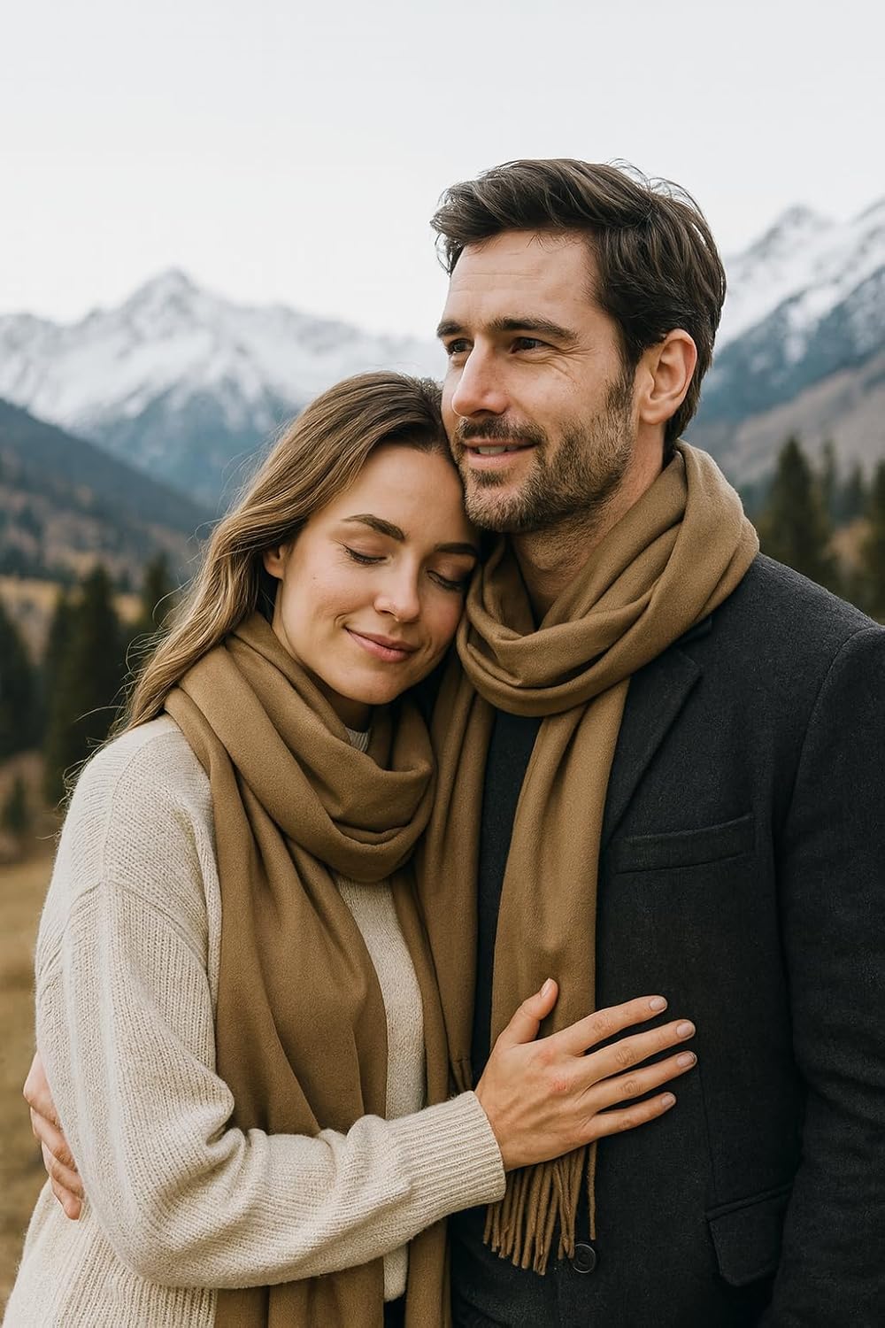 Thumbnail 3 de KARMA.DIEM Schal XXL 180x65 cm – Cashmere Merino Touch