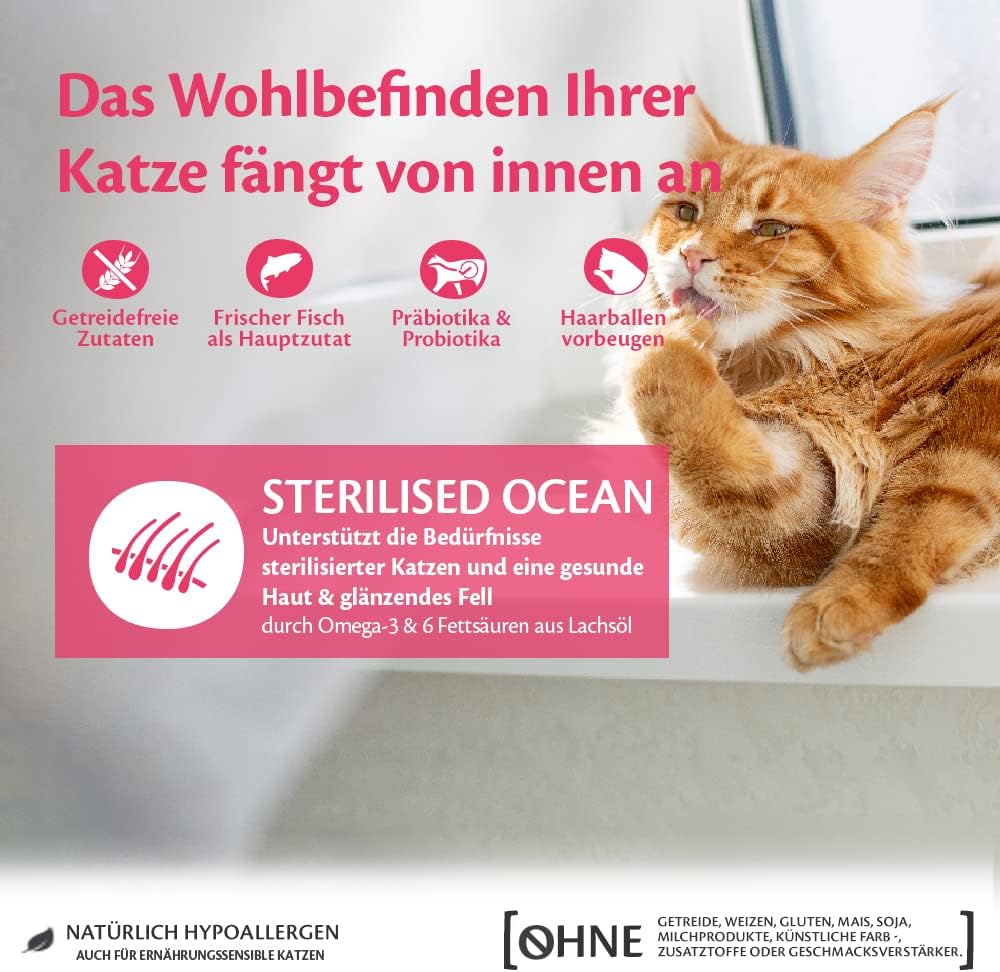 Thumbnail 1 de WELLNESS CORE Sterilised Ocean Katzenfutter 1,75 kg 🐱