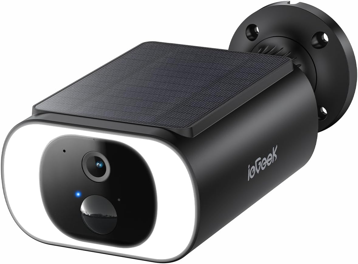 Detalle de ieGeek 2K Telecamera Wi-Fi Esterno Senza Fili con Pannello Solare Integrato: sorveglianza affidabile, sempre all’alto livello