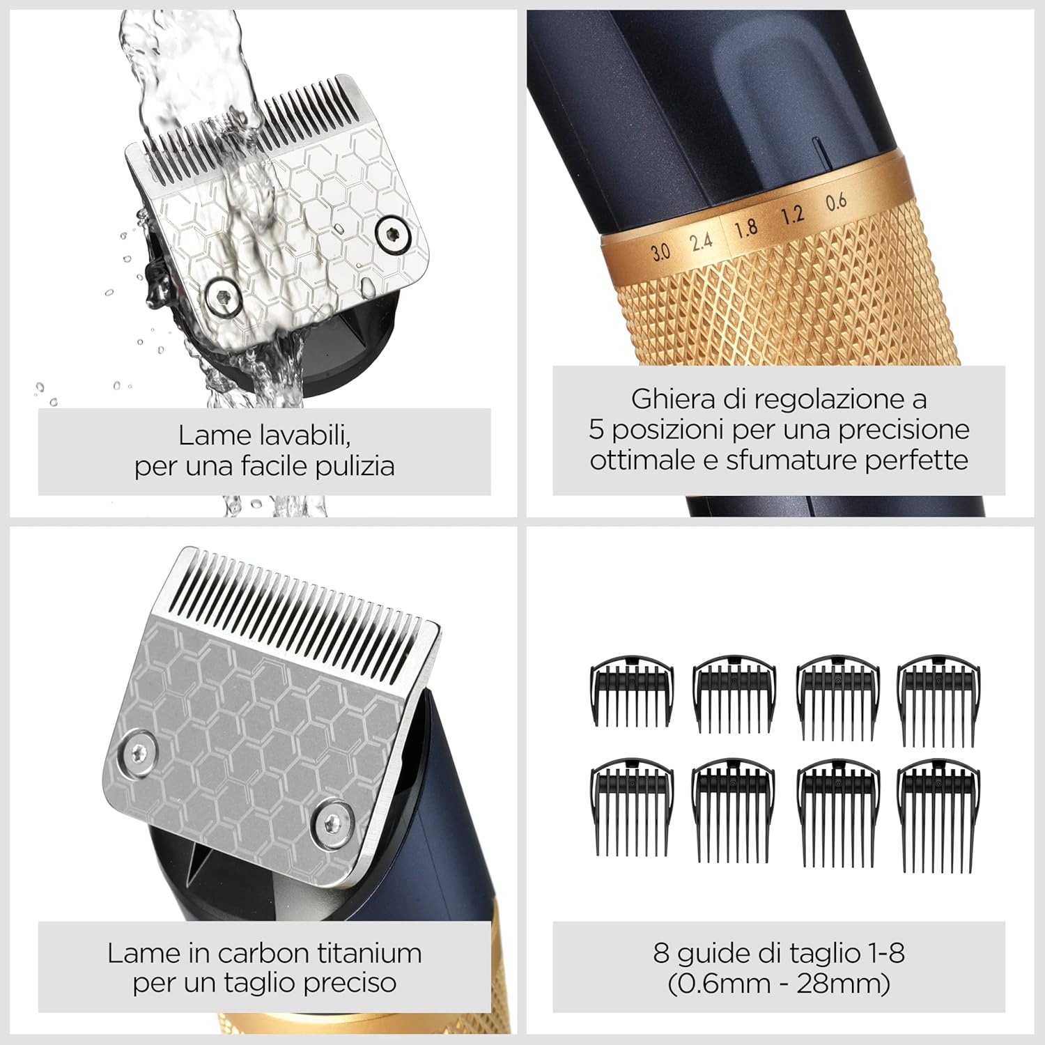 Thumbnail 3 de BaByliss Tagliacapelli Lithium Performance E986E: taglio di precisione 45 mm, autonomia fino a 160 min