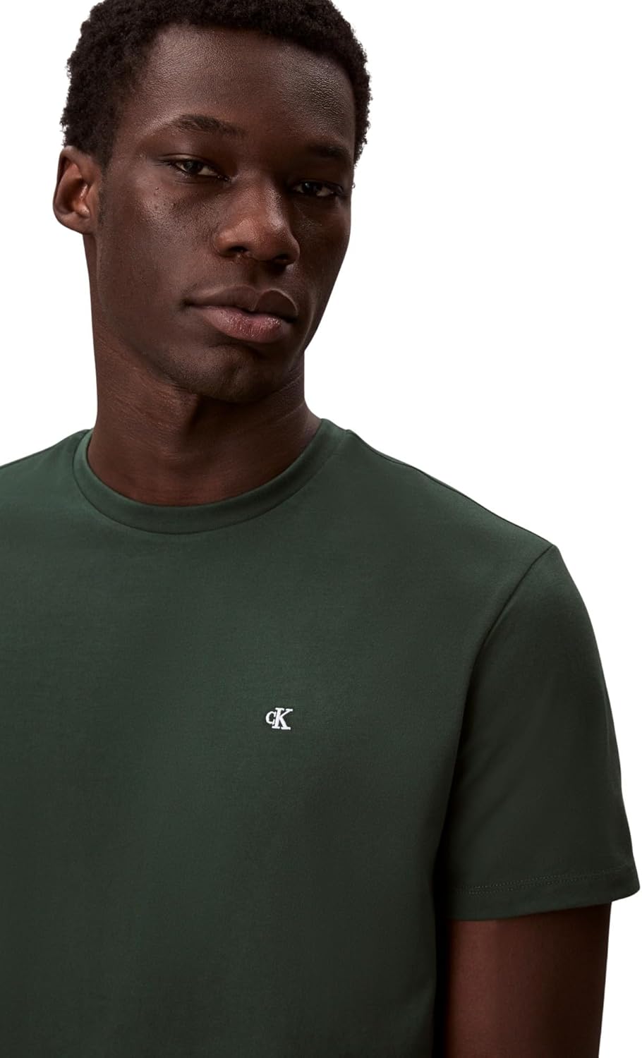 Detalle de Calvin Klein Classic Monogram tee verde L
