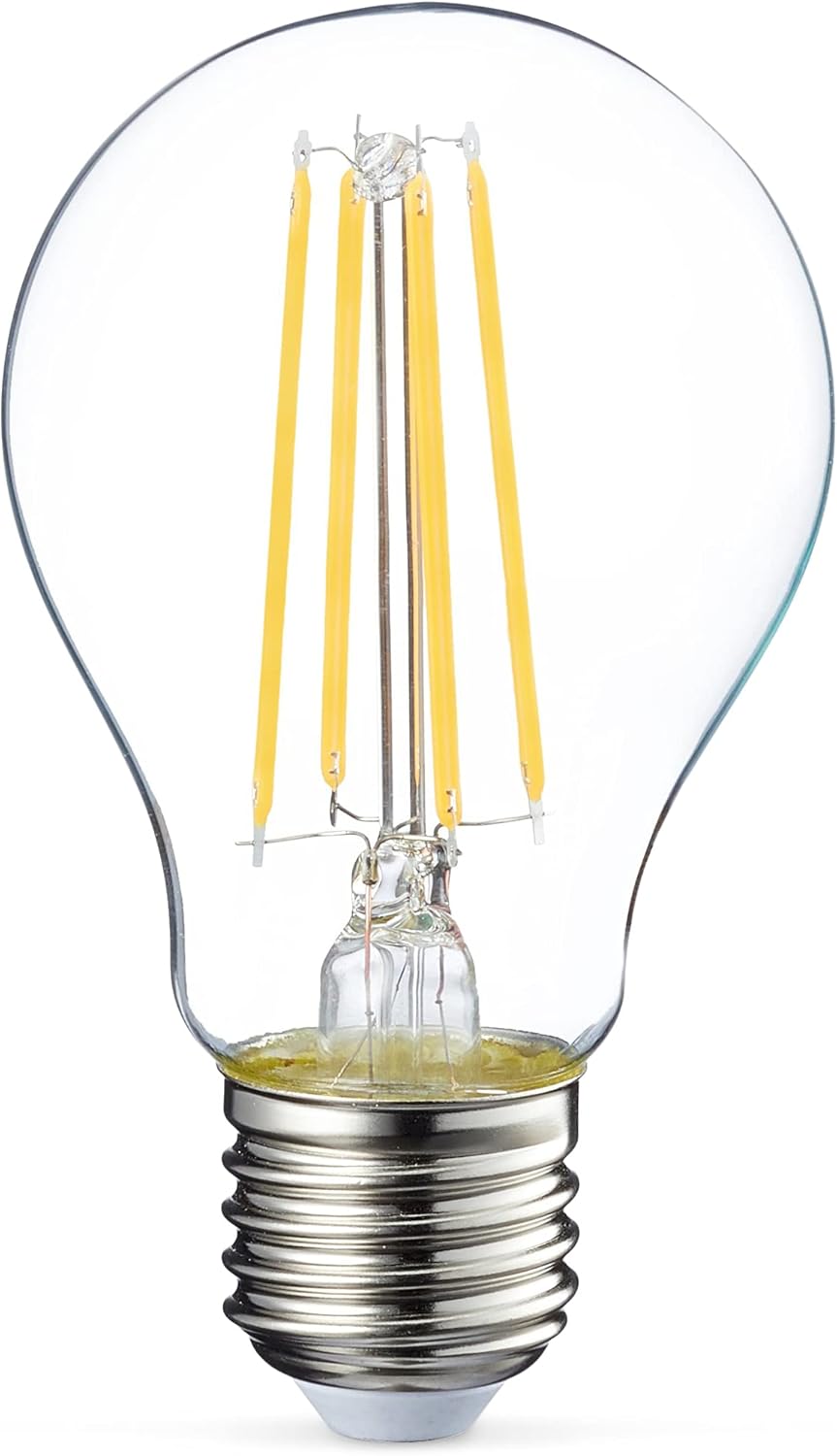 Detalle 2 de Amazon Basics Bombilla LED E27 Edison, 7W, paquete 2
