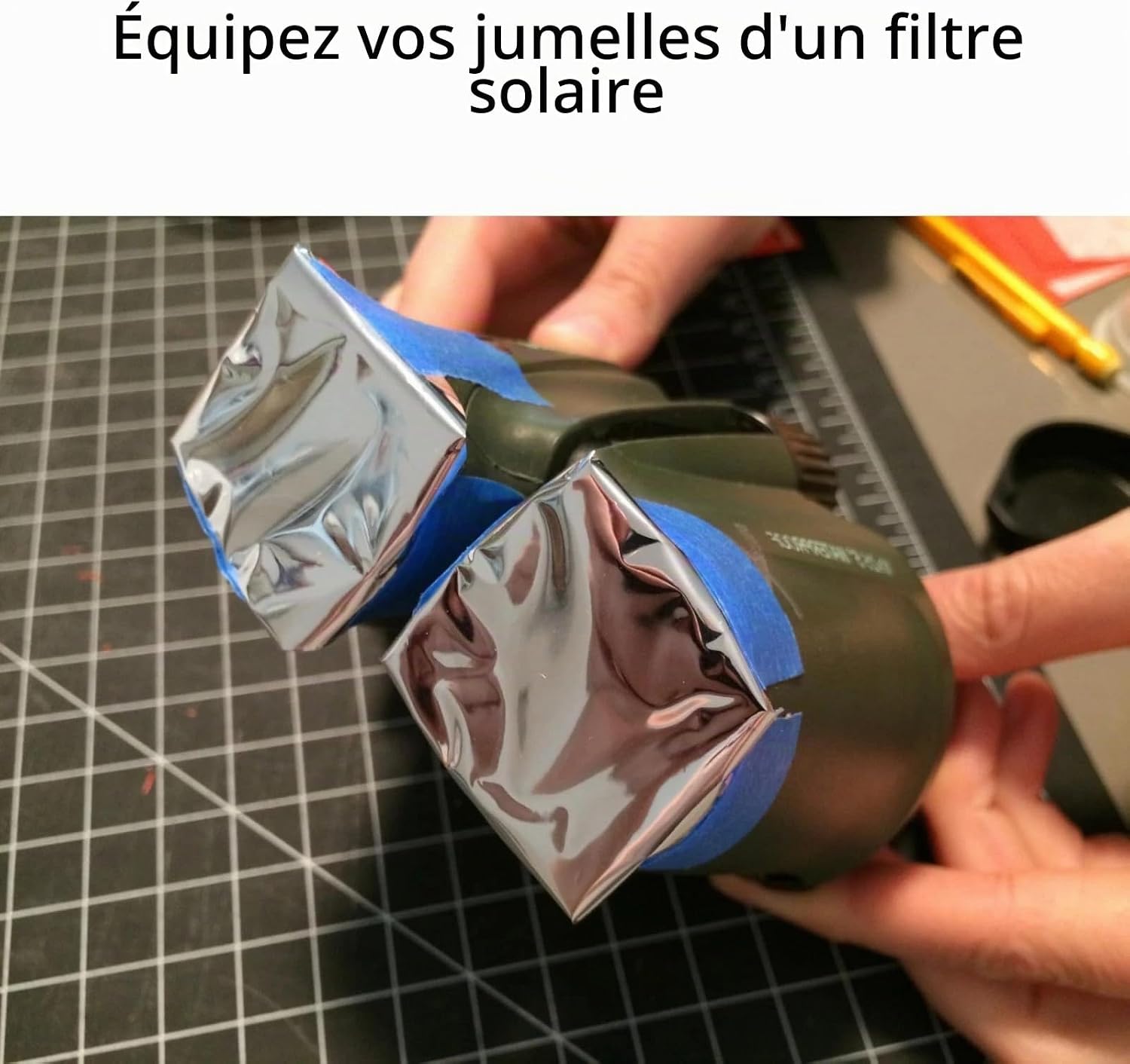 Thumbnail 2 de Absolute Eclipse Filtre Solaire DIY pour Télescopes, Jumelles et Appareils – 3 Tailles OD 5.6