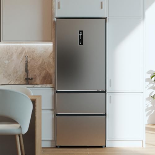 Detalle de Cecotec Réfrigérateur Porte Française No Frost Bolero FD 420 Inox E – 420 L