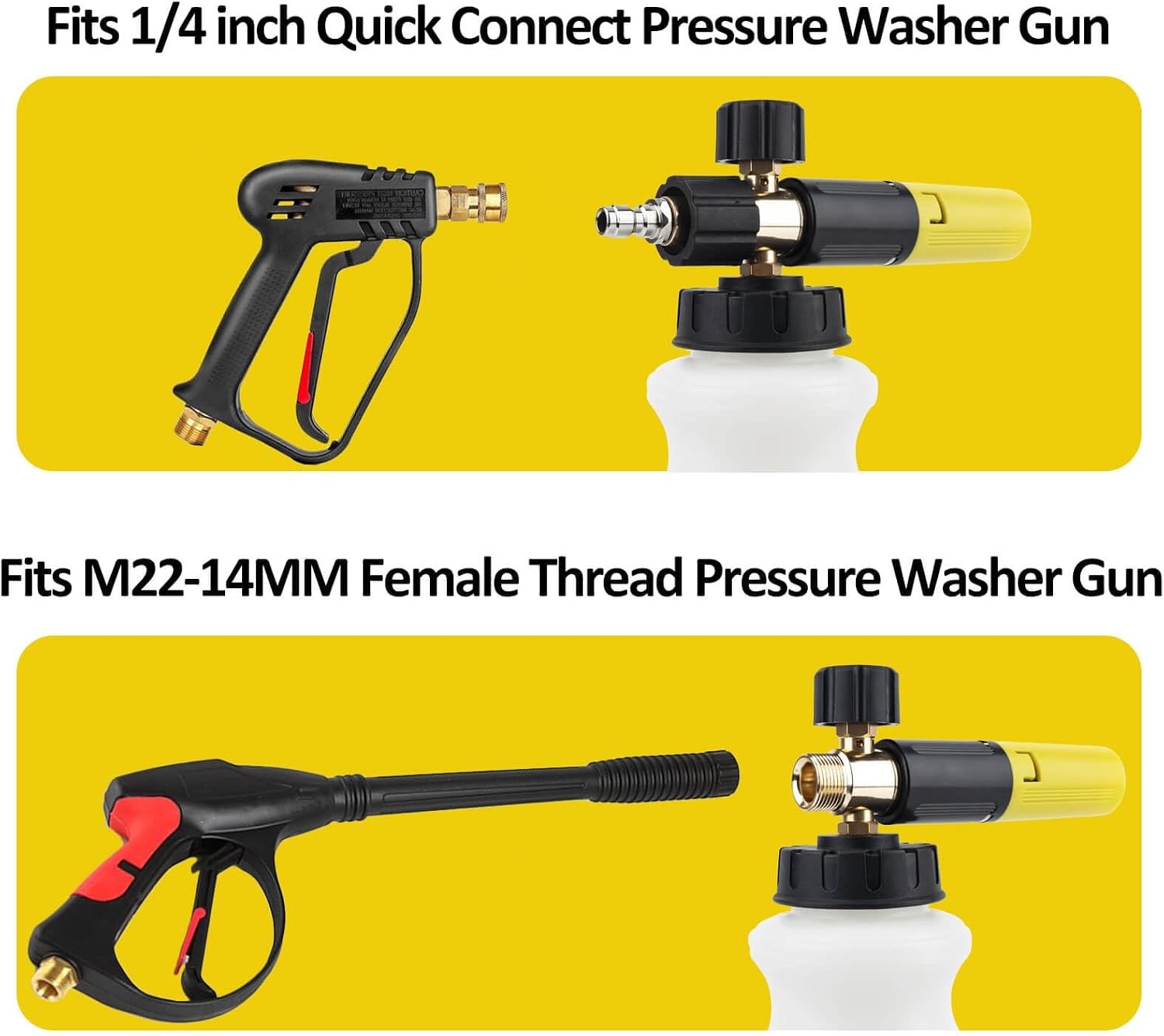 Thumbnail 5 de Zavrski Snow Foam Lance Cannon 1 Litre – Adjustable Foam Gun for Karcher Pressure Washers