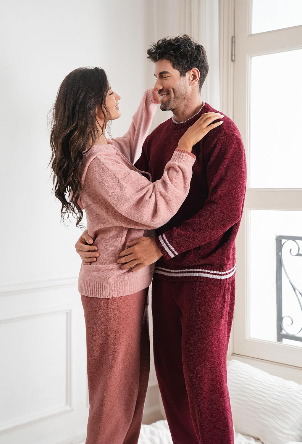 Thumbnail 2 de DAVID ARCHY Mens Pajamas Set fleece 2-piece