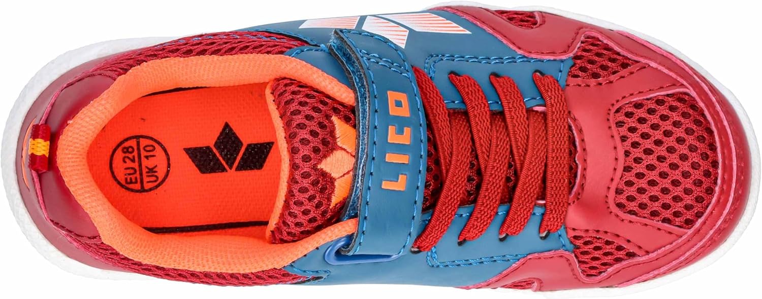 Thumbnail 4 de Lico Kinder Sport- & Hallenturnschuhe Unisex mit Klettverschluss und stabiler TPR-Laufsohle