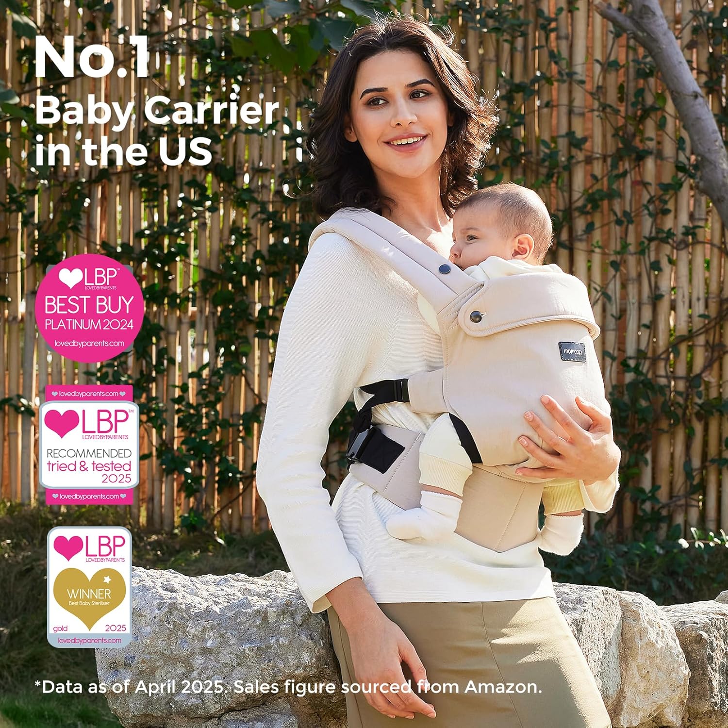 Thumbnail 2 de Momcozy Purehug Baby Carrier 7–45 lbs 👶